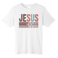 Jesus In The Waiting Quote Christian Vintage Tall Fusion ChromaSoft Performance T-Shirt