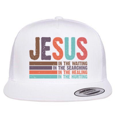 Jesus In The Waiting Quote Christian Vintage Flatbill Hat