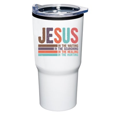 Jesus In The Waiting Quote Christian Vintage Tumbler