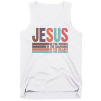 Jesus In The Waiting Quote Christian Vintage Tank Top