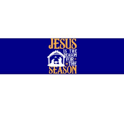 Jesus Is The Reason For The Season Christian Christmas Meaningful Gift Bumper Sticker