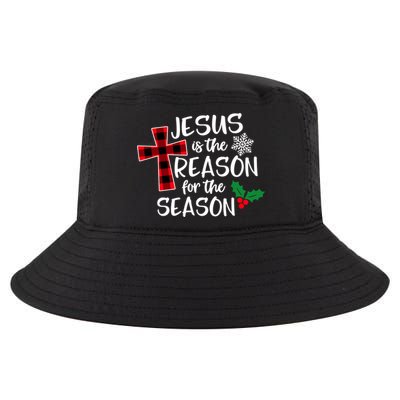 Jesus Is The Reason For The Season Christian Christmas Meaningful Gift Cool Comfort Performance Bucket Hat