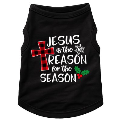 Jesus Is The Reason For The Season Christian Christmas Meaningful Gift Doggie Tank