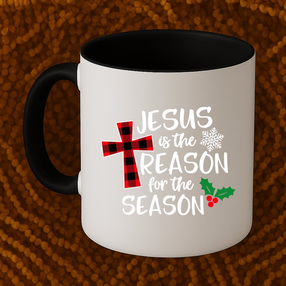 Jesus Is The Reason For The Season Christian Christmas Meaningful Gift Mug