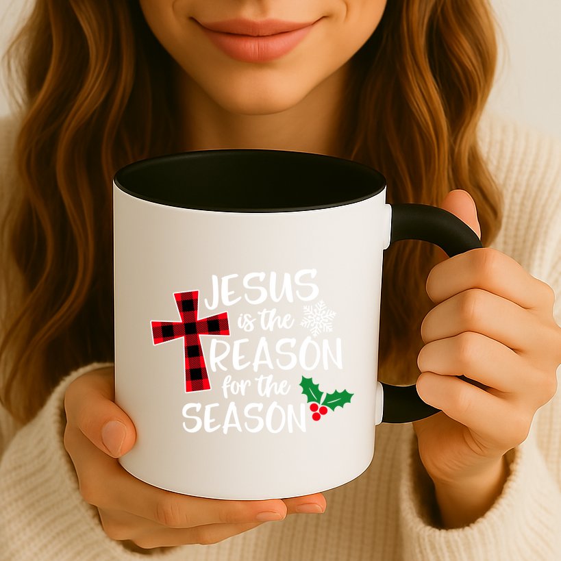 Jesus Is The Reason For The Season Christian Christmas Meaningful Gift Mug