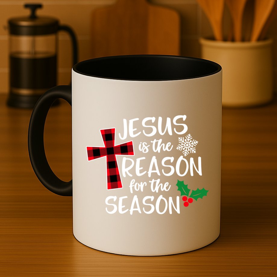 Jesus Is The Reason For The Season Christian Christmas Meaningful Gift Mug