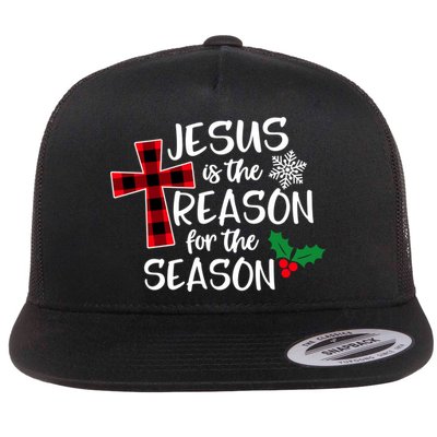 Jesus Is The Reason For The Season Christian Christmas Meaningful Gift Flatbill Hat