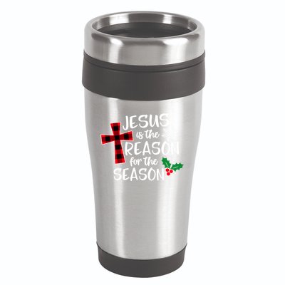 Jesus Is The Reason For The Season Christian Christmas Meaningful Gift 16oz Travel Tumbler