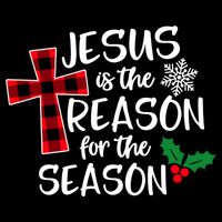 Jesus Is The Reason For The Season Christian Christmas Meaningful Gift Wool Snapback Cap