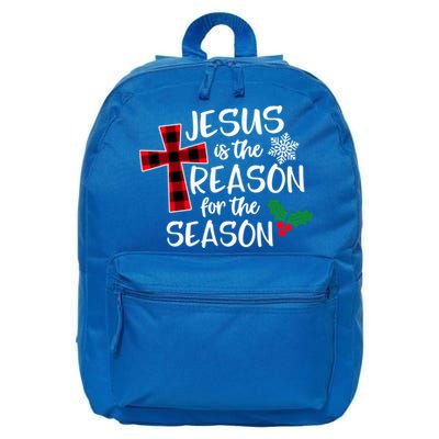 Jesus Is The Reason For The Season Christian Christmas Meaningful Gift 16 in Basic Backpack