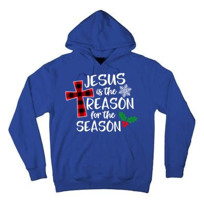 Jesus Is The Reason For The Season Christian Christmas Meaningful Gift Tall Hoodie