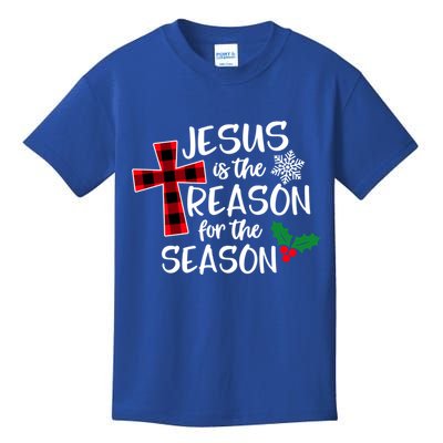 Jesus Is The Reason For The Season Christian Christmas Meaningful Gift Kids T-Shirt