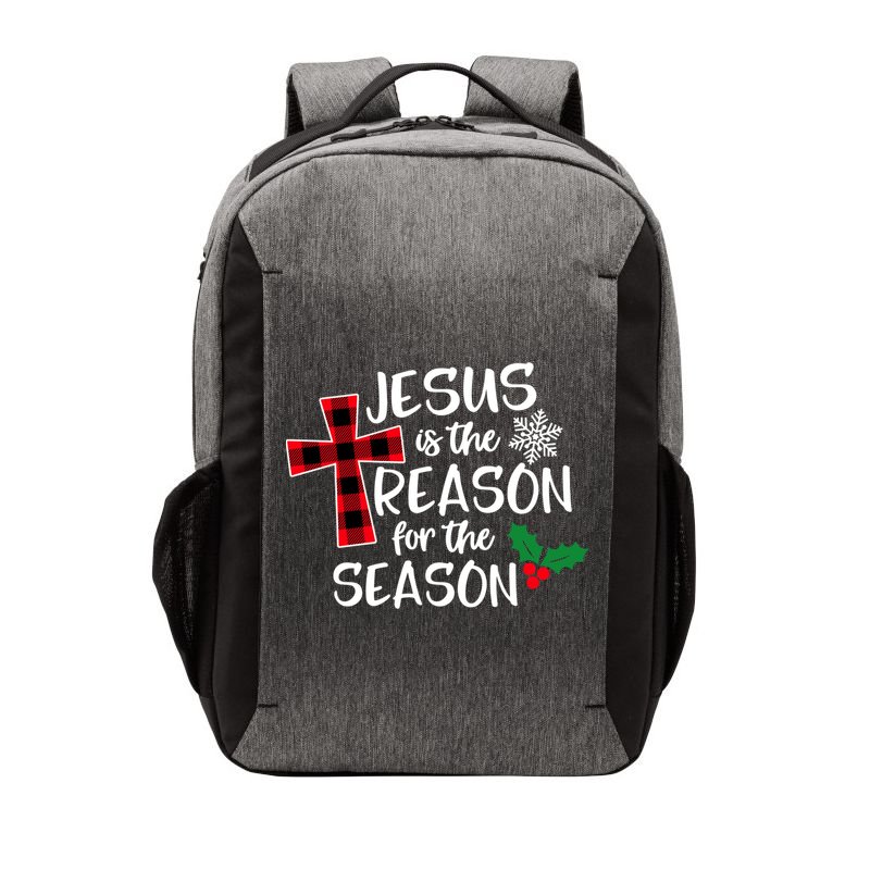 Jesus Is The Reason For The Season Christian Christmas Meaningful Gift Vector Backpack