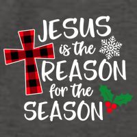 Jesus Is The Reason For The Season Christian Christmas Meaningful Gift Vector Backpack
