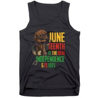 Juneteenth Is The Real Independence Day 1865 Freedom Pride Tank Top