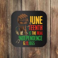 Juneteenth Is The Real Independence Day 1865 Freedom Pride Coaster