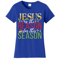 Jesus Is The Reason For This Season Xmas Christmas Gift Women's T-Shirt