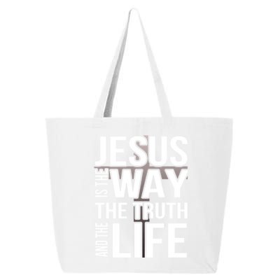 Jesus Is The Way The Truth And The Life Gift 25L Jumbo Tote