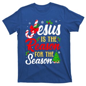 Jesus Is The Reason For The Season Christian Christmas Xmas Gift T-Shirt