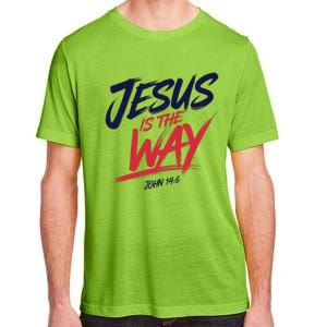 Jesus Is The Way John 146 Urban Style Adult ChromaSoft Performance T-Shirt