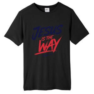 Jesus Is The Way John 146 Urban Style Tall Fusion ChromaSoft Performance T-Shirt