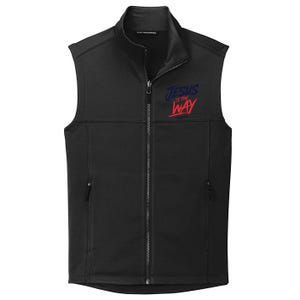 Jesus Is The Way John 146 Urban Style Collective Smooth Fleece Vest