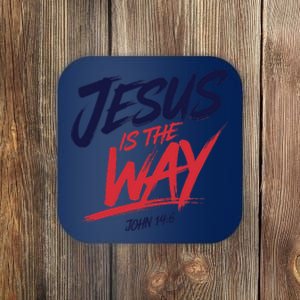 Jesus Is The Way John 146 Urban Style Coaster