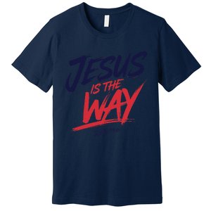 Jesus Is The Way John 146 Urban Style Premium T-Shirt