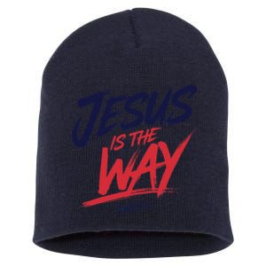 Jesus Is The Way John 146 Urban Style Short Acrylic Beanie