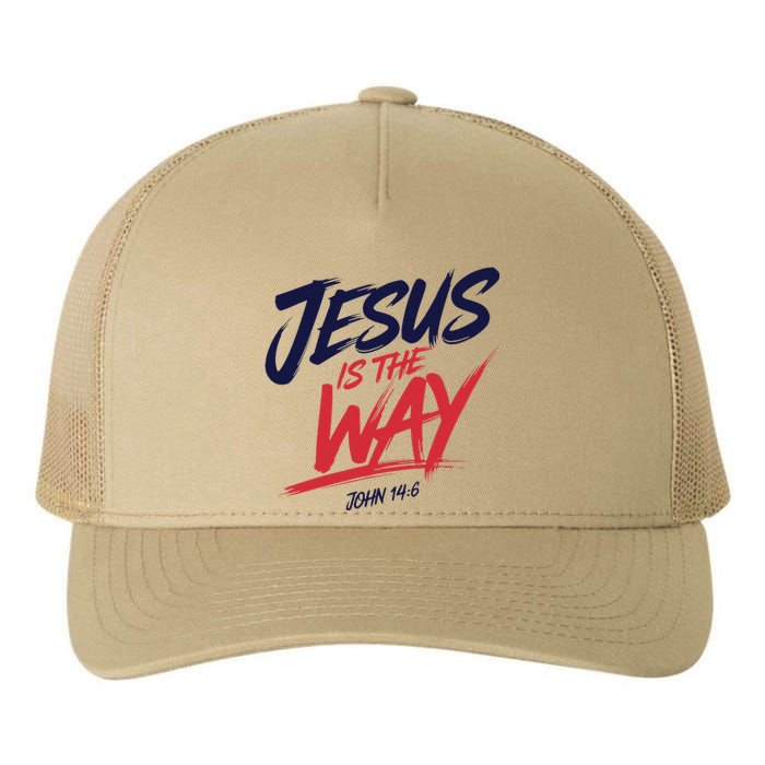 Jesus Is The Way John 146 Urban Style Yupoong Adult 5-Panel Trucker Hat