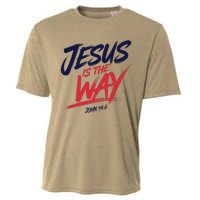 Jesus Is The Way John 146 Urban Style Cooling Performance Crew T-Shirt