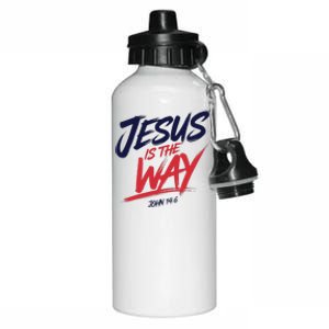 Jesus Is The Way John 146 Urban Style Aluminum Water Bottle