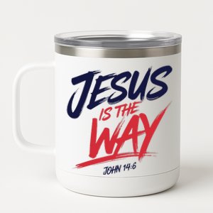 Jesus Is The Way John 146 Urban Style 12 oz Stainless Steel Tumbler Cup