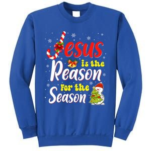 Jesus Is The Reason For The Season Christian Christmas Xmas Gift Sweatshirt