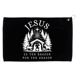 Jesus Is The Reason For The Season Festive Christmas Carol Cute Gift Grommeted Golf Towel