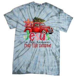 Jesus Is The Reason For The Season Funny Christmas Tie-Dye T-Shirt