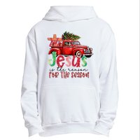 Jesus Is The Reason For The Season Funny Christmas Urban Pullover Hoodie