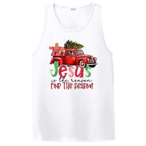 Jesus Is The Reason For The Season Funny Christmas PosiCharge Competitor Tank