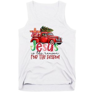 Jesus Is The Reason For The Season Funny Christmas Tank Top