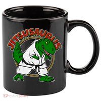 Jitsusaurus 11oz C Handle Ceramic Mug