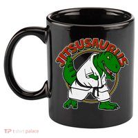 Jitsusaurus 11oz C Handle Ceramic Mug