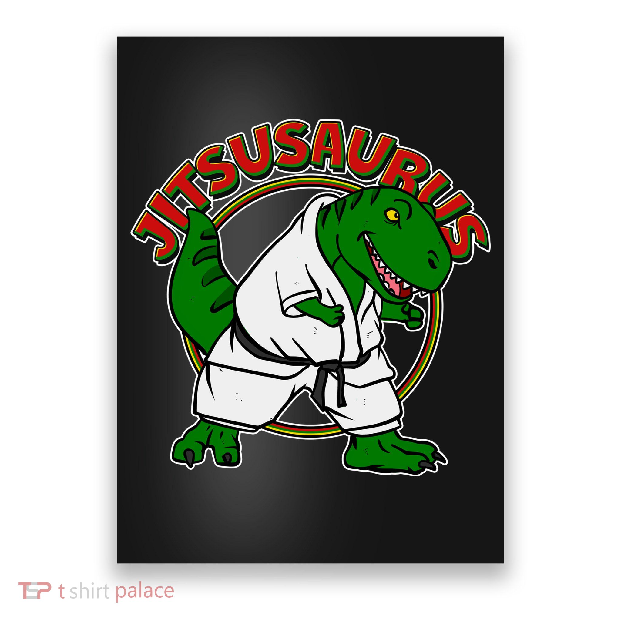 Jitsusaurus Poster