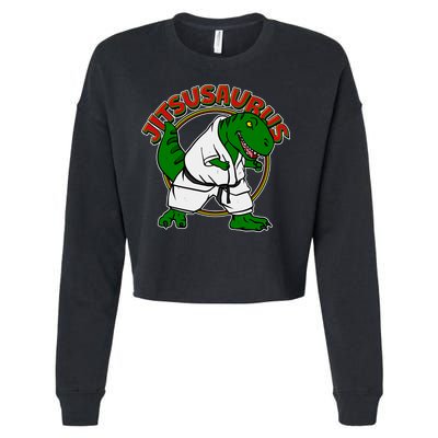 Jitsusaurus Cropped Pullover Crew