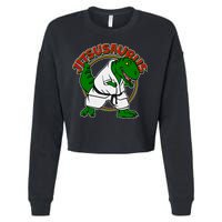 Jitsusaurus Cropped Pullover Crew