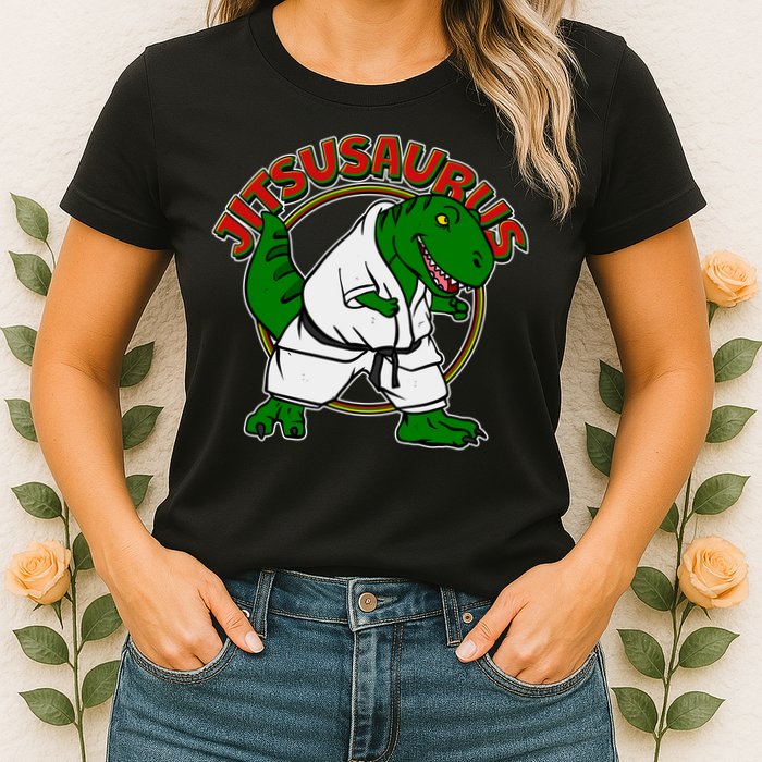 Jitsusaurus Womens T-Shirt