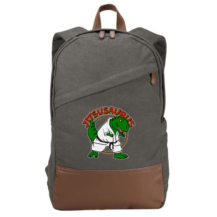 Jitsusaurus Cotton Canvas Backpack