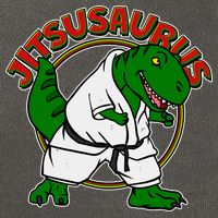 Jitsusaurus Cotton Canvas Backpack