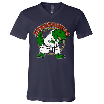 Jitsusaurus V-Neck T-Shirt