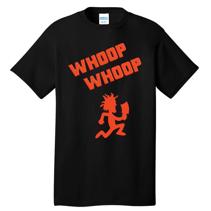 Juggalette ICP Whoop Whoop Hatchet Man Vibrant Colors Design Tall T-Shirt