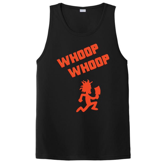 Juggalette ICP Whoop Whoop Hatchet Man Vibrant Colors Design PosiCharge Competitor Tank